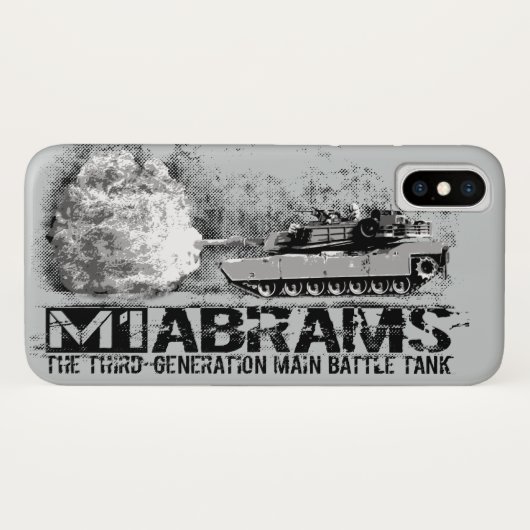 Coques Case-Mate iPhone M1 Abrams (Dos (Horizontal))