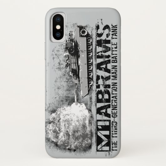 Coques Case-Mate iPhone M1 Abrams (Dos)