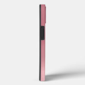 Coques Case-Mate iPhone M. Mme Bride Groom Mariage métallique rose (Verso / Droite)