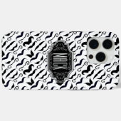 Coques Case-Mate iPhone M. Mustache Hipster Motif (Verso (horizontal))