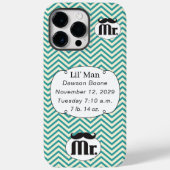 Coques Case-Mate iPhone M. Mustache Jaune et Vert (Verso)