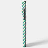 Coques Case-Mate iPhone M. Mustache Jaune et Vert (Verso / Gauche)