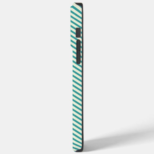 Coques Case-Mate iPhone M. Mustache Jaune et Vert (Verso / Gauche)