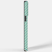 Coques Case-Mate iPhone M. Mustache Jaune et Vert (Verso / Droite)
