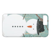 Coques Case-Mate iPhone M. Winter Snowman (Dos (Horizontal))