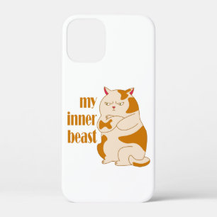 Case-Mate iPhone Case Ma bête intérieure fainéante citation de motivatio