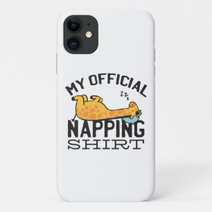 Case-Mate iPhone Case Ma chemise de sieste officielle - Giraffe endormie