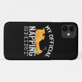 Coques Case-Mate iPhone Ma chemise de sieste officielle - Giraffe endormie (Dos (Horizontal))