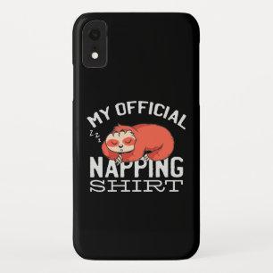 Case-Mate iPhone Case Ma chemise officielle de sieste Paresseux