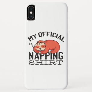 Case-Mate iPhone Case Ma chemise officielle de sieste - Paresseux dorman