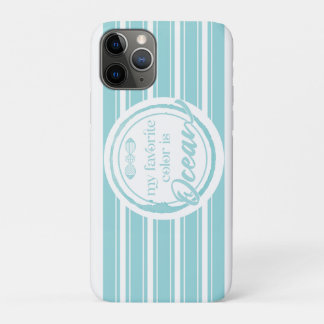 Case-Mate iPhone Case Ma couleur préférée est Serviette de plage océan