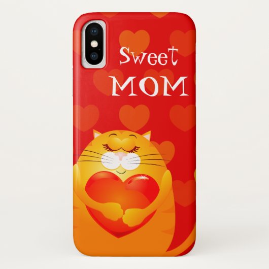 Coques Case-Mate iPhone Ma mère douce (Dos)