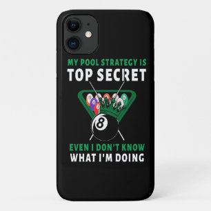Case-Mate iPhone Case Ma stratégie de billard est même