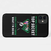 Coques Case-Mate iPhone Ma stratégie de billard est même (Dos (Horizontal))