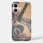 Coques Case-Mate iPhone MAASAI Hakuna Matata. (Verso)