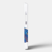 Coques Case-Mate iPhone Macao bleu et jaune (Verso / Gauche)