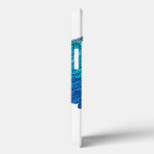 Coques Case-Mate iPhone Macao bleu et jaune (Verso / Droite)