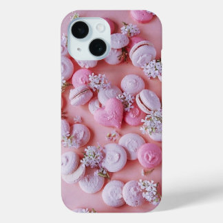 Coque Pour iPhone 15 Macarons doux