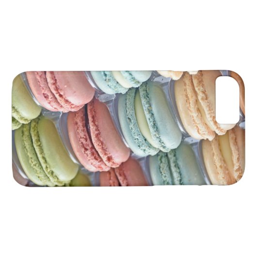 Coques Case-Mate iPhone Macarons français (Dos (Horizontal))