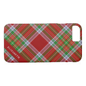 Coques Case-Mate iPhone MacBain MacBean Clan Tartan Scottish Plaid (Dos (Horizontal))