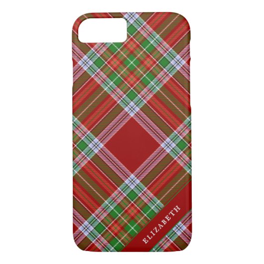 Coques Case-Mate iPhone MacBain MacBean Clan Tartan Scottish Plaid (Dos)