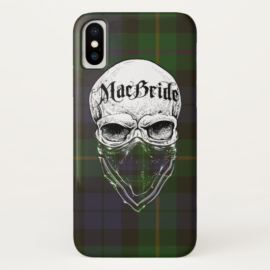 Coques Case-Mate iPhone MacBride Tartan Bandit (Dos)