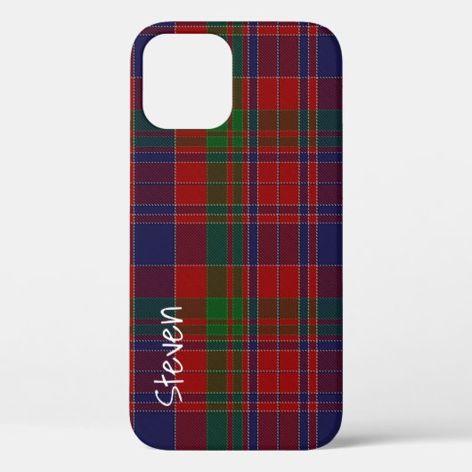 Coques Case-Mate iPhone MacDonald Clan Scottish Plai (Verso)