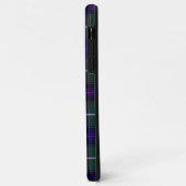 Coques Case-Mate iPhone MacDonald tartan bleu vert plaid (Dos/Gauche)