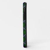 Coques Case-Mate iPhone MacDonald tartan bleu vert plaid (Dos/Gauche)