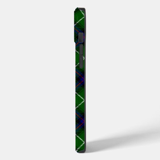Coques Case-Mate iPhone MacDonald tartan bleu vert plaid (Verso / Gauche)