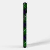 Coques Case-Mate iPhone MacDonald tartan bleu vert plaid (Verso / Droite)