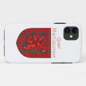 Coques Case-Mate iPhone MacGillivray Tartan Scottish Plaid Lion Rampant (Dos (Horizontal))