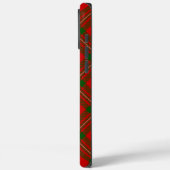 Coques Case-Mate iPhone MacGregor tartan rouge vert carreaux (Verso / Gauche)