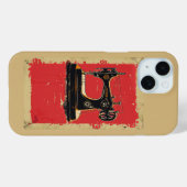Coques Case-Mate iPhone Machine à coudre antique pour les artisans à coudr (Verso (horizontal))