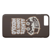 Coques Case-Mate iPhone Machine de mystère "toujours vers le bas à mêler " (Dos (Horizontal))