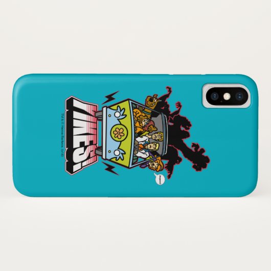 Coques Case-Mate iPhone Machine Mystère "Yikes !" Dessin (Dos (Horizontal))