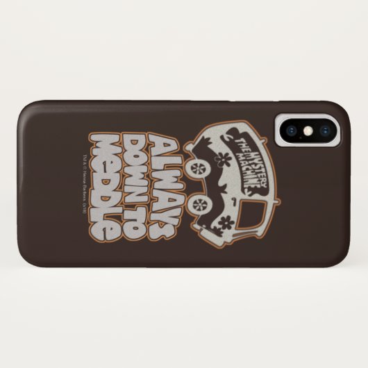 Coques Case-Mate iPhone Machine Mystérieuse "Toujours À Manger" (Dos (Horizontal))