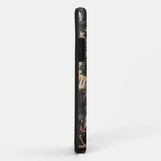 Coques Case-Mate iPhone Machines mécaniques Steampunk (Dos/Droite)