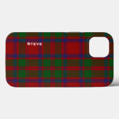 Coques Case-Mate iPhone MacIntosh Clan Tartan Plaid (Verso (horizontal))