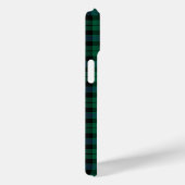 Coques Case-Mate iPhone MacKay Clan Vert, bleu et noir Tartan (Verso / Droite)