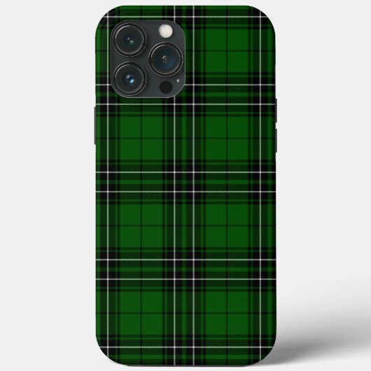 Coques Case-Mate iPhone MacLean Tartan Green et Black Plaid Coque-Mate iPh (Verso)