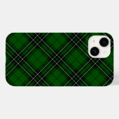Coques Case-Mate iPhone MacLean Tartan vert et noir plaid (Verso (horizontal))