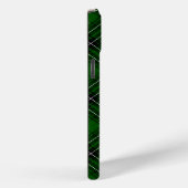 Coques Case-Mate iPhone MacLean Tartan vert et noir plaid (Verso / Droite)