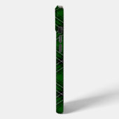 Coques Case-Mate iPhone MacLean Tartan vert et noir plaid (Verso / Gauche)