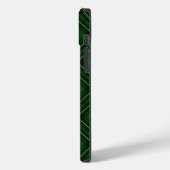 Coques Case-Mate iPhone MacLean Tartan vert et noir plaid (Verso / Gauche)