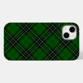 Coques Case-Mate iPhone MacLean Tartan vert et noir plaid (Verso (horizontal))