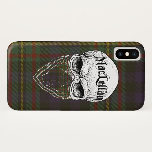 Coques Case-Mate iPhone MacLellan Tartan Bandit (Dos (Horizontal))