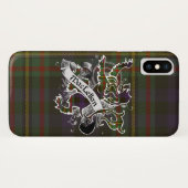 Coques Case-Mate iPhone MacLellan Tartan Lion (Dos (Horizontal))