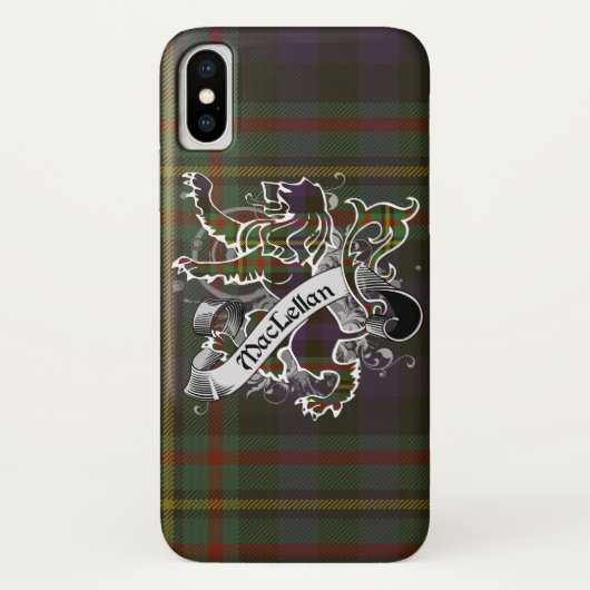 Coques Case-Mate iPhone MacLellan Tartan Lion (Dos)