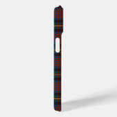 Coques Case-Mate iPhone MacLennan Clan Navy Blue and Red Tartan (Verso / Droite)